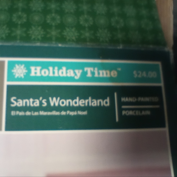2008 Northern Wonderland Collection Holiday Time Santa's Wonderland EUC - Picture 9 of 10